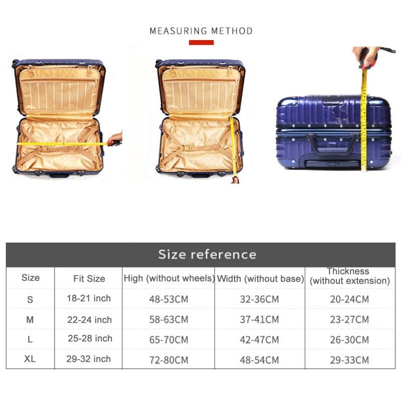 Protective Cover For Luggage Compartment - Durable And Dust-Proof Size S - Starry Sky