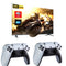 Wireless Dual Gamepad For Ps1 2.4G - M8 Pro Y3Lite U8 Plus White