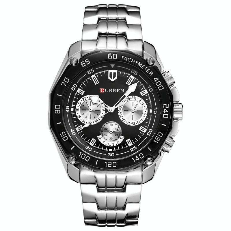 Waterproof Quartz Watch For Men - Casual Business Style