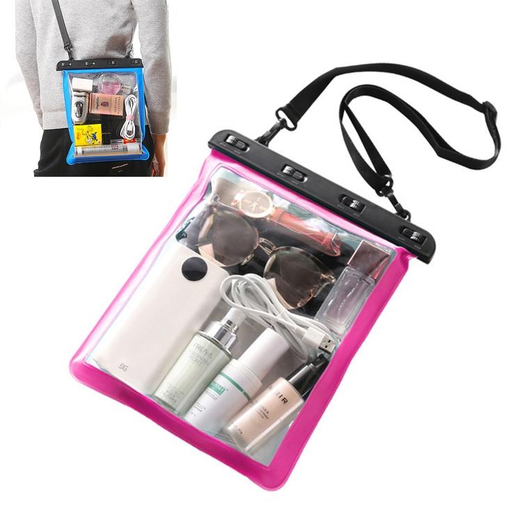 Waterproof Single Shoulder Bag For Mobile Phone Small Objects Multipurpose Design - White