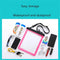 Waterproof Single Shoulder Bag For Mobile Phone Small Objects Multipurpose Design - White