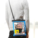 Waterproof Single Shoulder Bag For Mobile Phone Small Objects Multipurpose Design - White