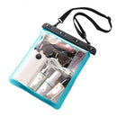 Waterproof Single Shoulder Bag For Mobile Phone Small Objects Multipurpose Design - White