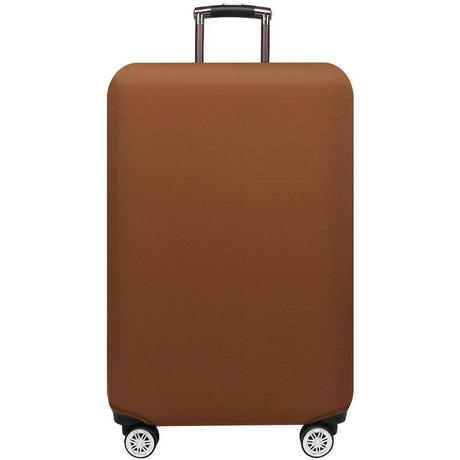 Stretch Luggage Protective Cover - Durable & Dust-Proof - Size M - Wine Red