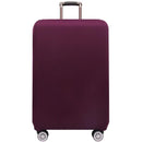 Stretch Luggage Protective Cover - Durable & Dust-Proof - Size M - Wine Red