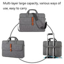 14-14.6 Inch Multifunctional Laptop Bag - Durable Shoulder & Handheld - Black