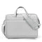 Thickened Airbag Laptop Messenger Bag - Fits 15.6-16.1 Inches - Light Gray