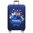 Medium Elastic Luggage Cover - Thick Wear-Resistant Anti-Dust Protection - Worldwide Travel