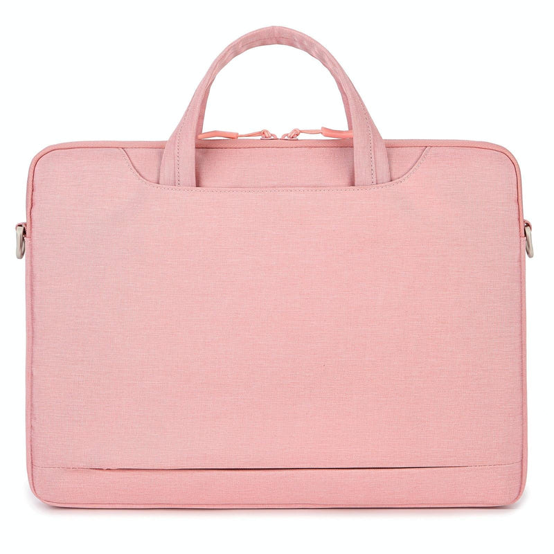 Versatile Laptop Shoulder Bag - Single Strap - Pink