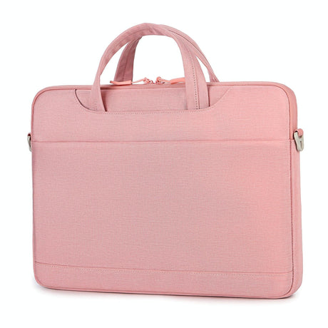 Versatile Laptop Shoulder Bag - Single Strap - Pink