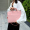 Versatile Laptop Shoulder Bag - Single Strap - Pink