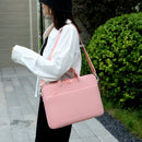 Versatile Laptop Shoulder Bag - Single Strap - Pink