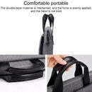 14.1 Inch Laptop Handheld Briefcase Storage Bag - No Shoulder Strap - Black