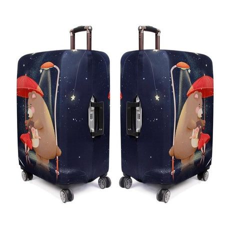 Medium Elastic Dustproof Luggage Cover - Durable & Protective - Love Girl