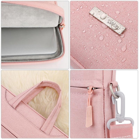 12 Inch Inner Bag With Power For Handbag And Laptop - Pink