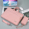 13.3 Inch Inner Bag For Handbag Or Laptop With Shoulder Strap And Power Bag - Pink