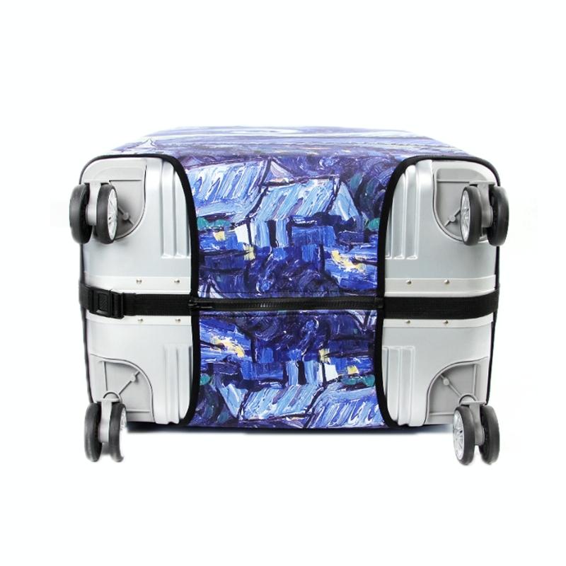 Wear-resistant Dust-proof Luggage Compartment Protective Cover - Size L - Starry Sky