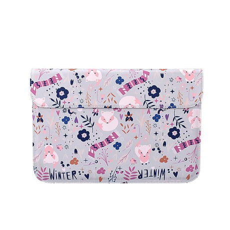 13.3 Inch Cat Laptop Sleeve Bag In Pu & Nylon - Lb9953A