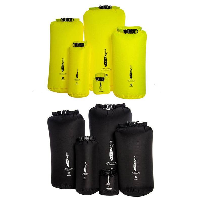 Waterproof Outdoor Storage Bag 20L Multi Function Light Thin Design Yellow