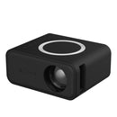 Wireless & Wired Mini Lcd Projector - 24 Ansi Lumens - 320X240 - Same Screen - Black