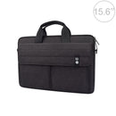 15.6 Inch Laptop Handheld Briefcase Storage Bag - No Shoulder Strap - Black