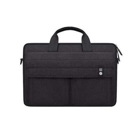 15.6 Inch Laptop Handheld Briefcase Storage Bag - No Shoulder Strap - Black