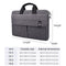 15.6 Inch Laptop Handheld Briefcase Storage Bag - No Shoulder Strap - Black