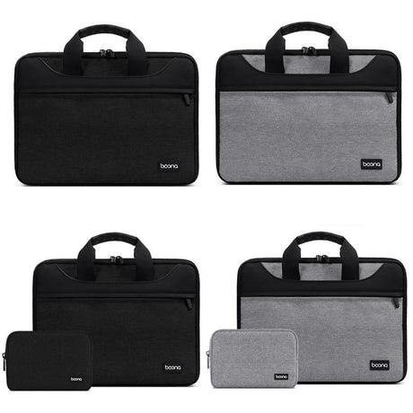 Waterproof Oxford Cloth Laptop Bag - Full Open Portable 16 / 17 Inches - Black