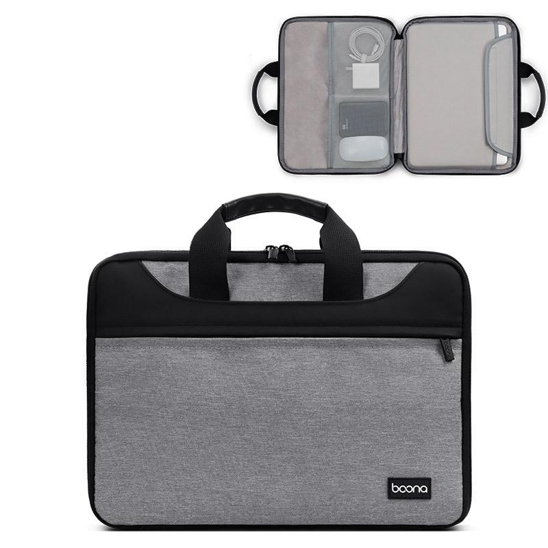 Waterproof Oxford Cloth Laptop Bag - Full Open Portable 16 / 17 Inches - Black