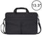 Stylish Zipper Laptop Bag With Shoulder Strap - Durable & Breathable - Black