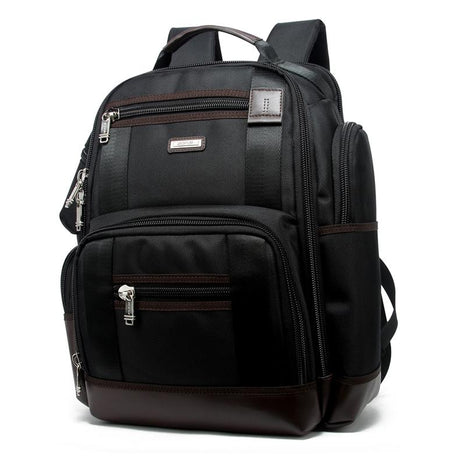 Large Capacity Multi-Layer Laptop Backpack With Breathable Design - 15.6 Inch Black - 35X20X43Cm