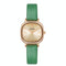 Women Oval Dial Quartz Watch With Simple Bar Scale