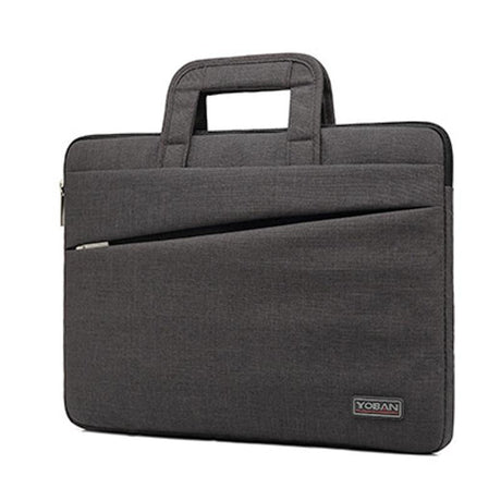 Waterproof Casual Laptop Bag For Business - 14 Inch Dark Gray