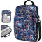 13 Inch Vertical Laptop Bag - Handheld Shoulder Crossbody - Dark Blue