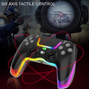 Wireless Bluetooth Grip For Ps4 With Dazzling Colour Light