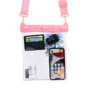 Waterproof Shoulder Messenger Bag For Sundries Phone Compatible - Pink