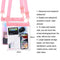 Waterproof Shoulder Messenger Bag For Sundries Phone Compatible - Pink