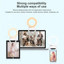 Clip-On Half-Ring Fill Light For 10Cm Mobile Phones