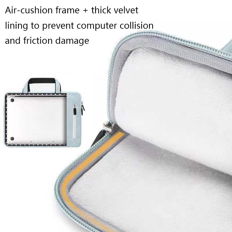 13 / 13.3 Inch Q5 Laptop Liner Bag - Waterproof & Wear-Resistant - Light Blue