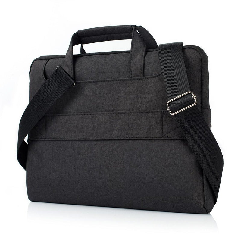 11.6 Inch Laptop Bag - Portable One Shoulder Zipper For Macbook Samsung Sony Dell Alienware Chuwi Asus Hp - Black