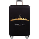 Protective Luggage Cover - Durable Elastic Anti-Dust - Small Size - European Sights