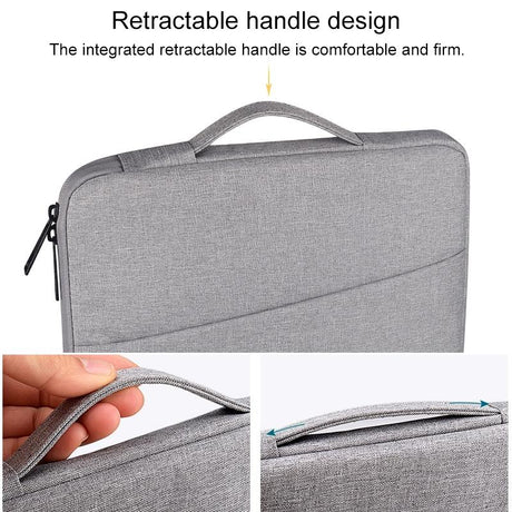 13.3 Inch Laptop Felt Sleeve Protective Case Carrying Bag - Dark Grey