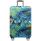 Stretchy Luggage Dust Cover - Durable & Protective - Size L - Tropical Palm - S