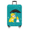 Protective Cover For Durable Luggage - Elastic Dustproof - Small Size - Bear Girl