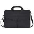 Stylish Zipper Laptop Bag With Shoulder Strap - Durable & Breathable - Black