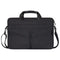 Stylish Zipper Laptop Bag With Shoulder Strap - Durable & Breathable - Black