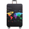 Protective Elastic Suitcase Cover - Fits 19-21 Inch Luggage - Dustproof & Scratch-Proof - Geometric Map