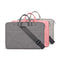 13.3 Inch Detachable Shoulder Laptop Bag - Frosted Pu Business - Light Gray