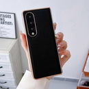 Star Series Nano Electroplating Pu Case For Samsung Galaxy Z Fold 4