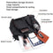 Large Capacity Men Shoulder Messenger Bag Fits Laptops Multi Functional - Black